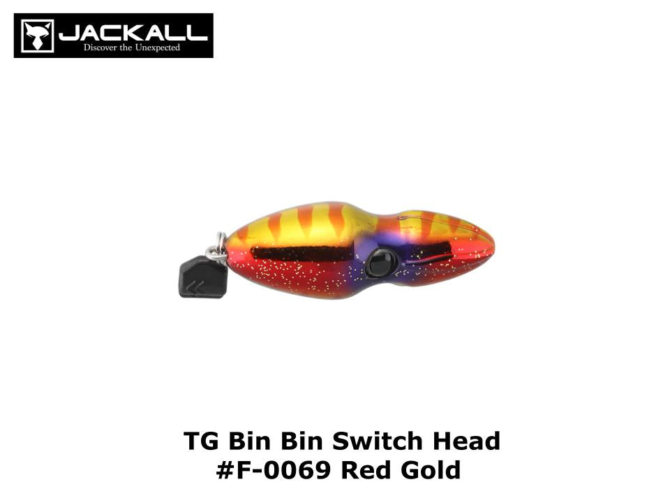 Jackall TG Binbin Switch Head 45g #F-0069 Red Gold