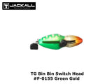 Jackall TG Binbin Switch Head 45g #F-0155 Green Gold