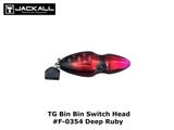 Jackall TG Binbin Switch Head 60g #F-0354 Deep Ruby