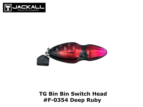 Jackall TG Binbin Switch Head 60g #F-0354 Deep Ruby