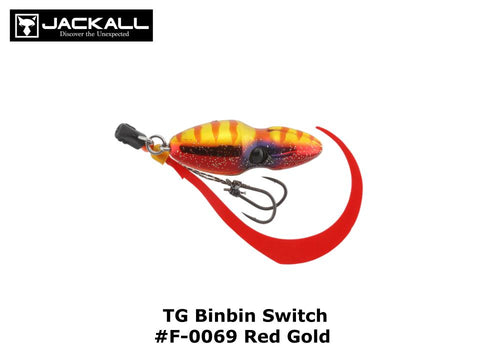 Jackall TG Bin Bin Switch 45g #F-0069 Red gold