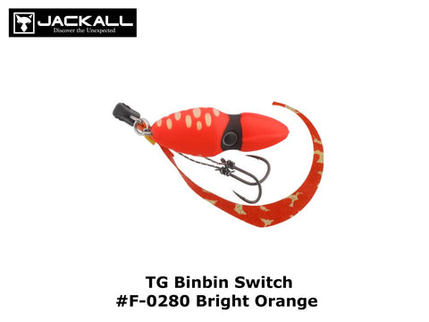 Jackall TG Bin Bin Switch 100g #F-0280 Bright Orange