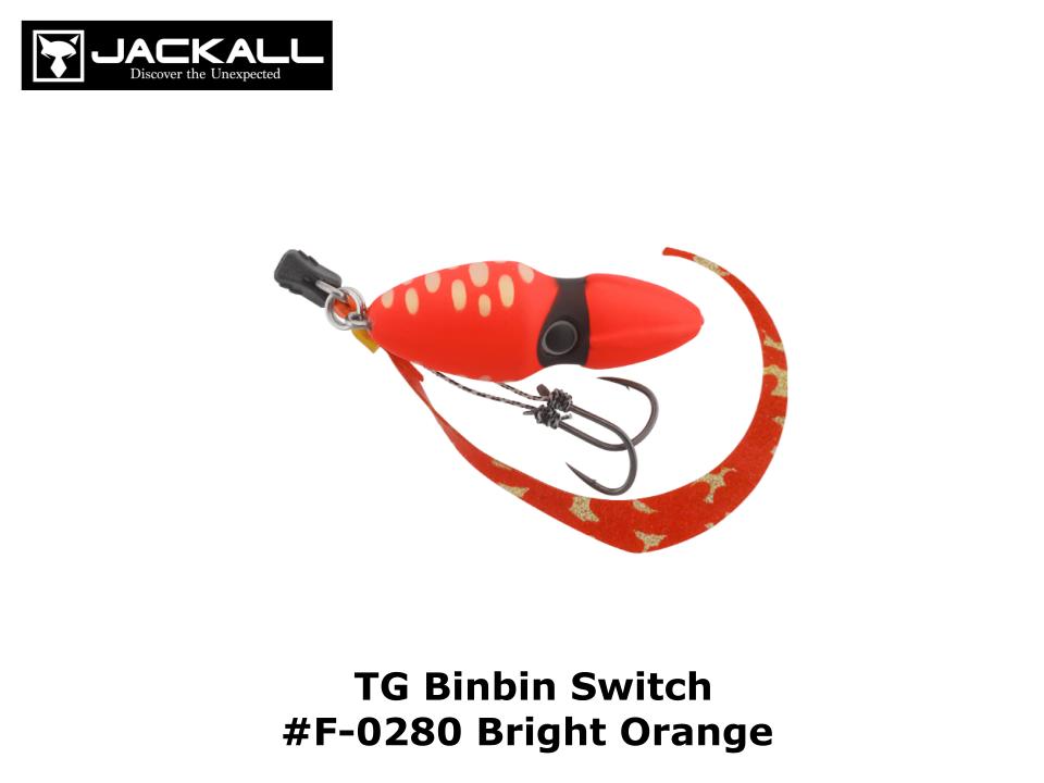 Jackall TG Bin Bin Switch 120g #F-0280 Bright Orange