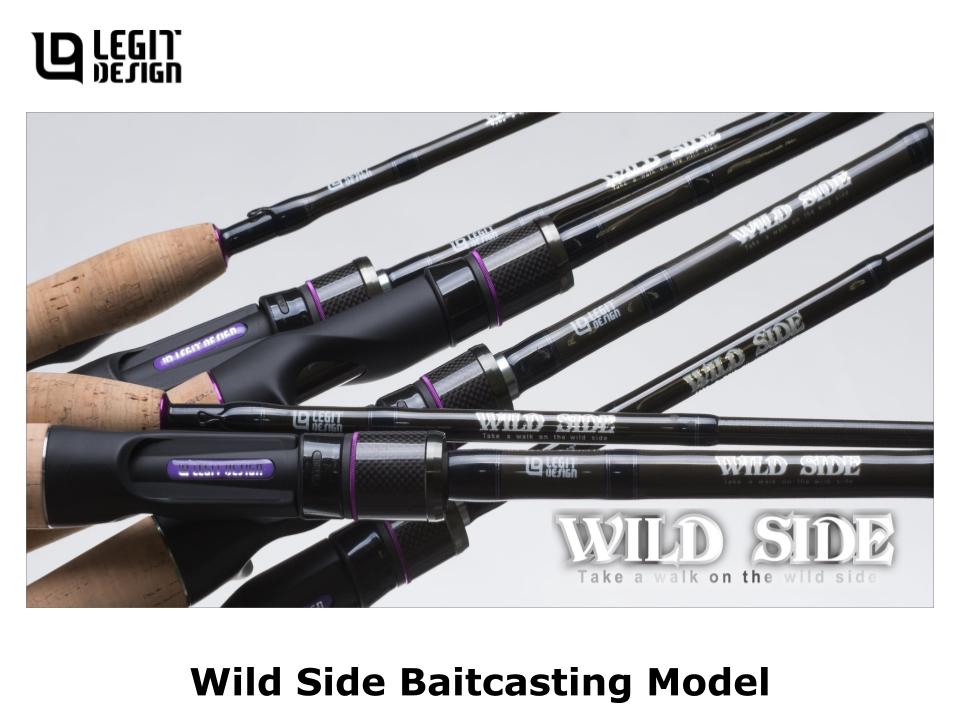 LEGIT DESIGN WSC 72 MH バスロッド 7'2\