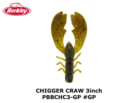 Berkley Chigger Craw 3 inch PBBCHC3-GP #GP