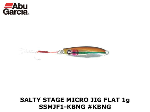 Abu Garcia Salty Stage Micro Jig Flat 1g SSMJF1-KBNG #KBNG