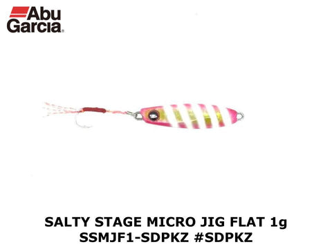 Abu Garcia Salty Stage Micro Jig Flat 1g SSMJF1-SDPKZ #SDPKZ
