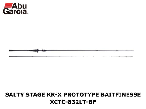 Abu Garcia Salty Stage KR-X Prototype Baitfinesse XCTC-832LT-BF