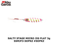 Abu Garcia Salty Stage Micro Jig Flat 3g SSMJF3-SDPKZ #SDPKZ