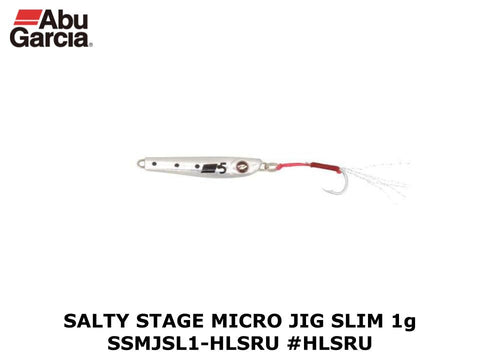 Abu Garcia Salty Stage Micro Jig Slim 1g SSMJSL1-HLSRU #HLSRU