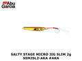 Abu Garcia Salty Stage Micro Jig Slim 2g SSMJSL2-AKA #AKA