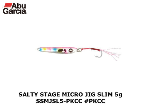 Abu Garcia Salty Stage Micro Jig Slim 5g SSMJSL5-PKCC #PKCC