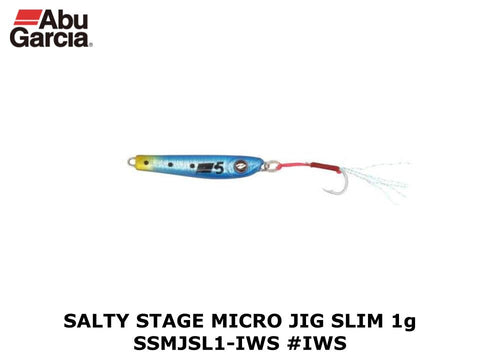Abu Garcia Salty Stage Micro Jig Slim 1g SSMJSL1-IWS #IWS