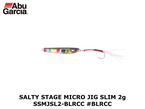 Abu Garcia Salty Stage Micro Jig Slim 2g SSMJSL2-BLRCC #BLRCC