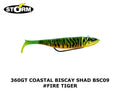 Storm 360GT Coastal Biscay Shad BSC09 9 cm 19 g #Fire Tiger
