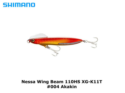 Shimano Nessa Wing Beam 110HS XG-K11T #004 Akakin