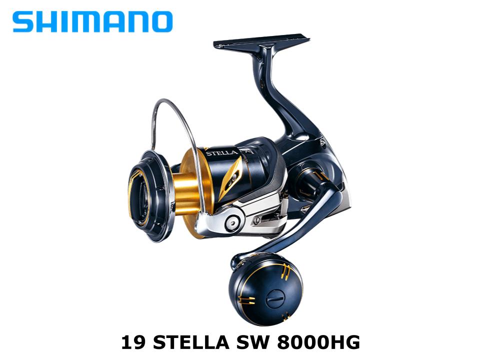 Shimano 19 Stella SW 8000HG JDM TACKLE HEAVEN Shimano 19 Stella SW 8000HG JDM TACKLE HEAVEN