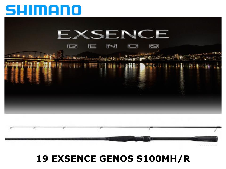 Pre-Order Shimano 19 Exsence Genos S100MH/R Wild Contact 100