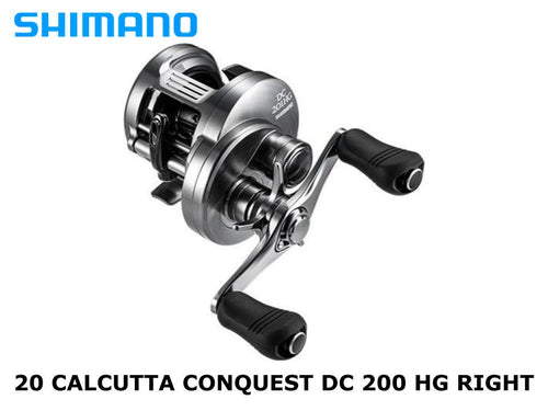 Shimano 20 Calcutta Conquest DC 200 HG Right