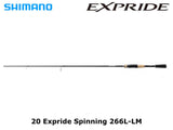 Shimano 20 Expride Spinning Versatile Spin 266L-LM