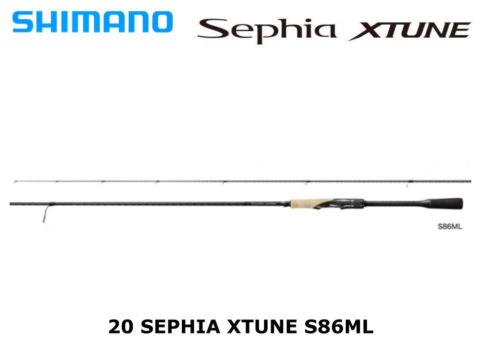 Pre-Order Shimano 20 Sephia Xtune S86ML