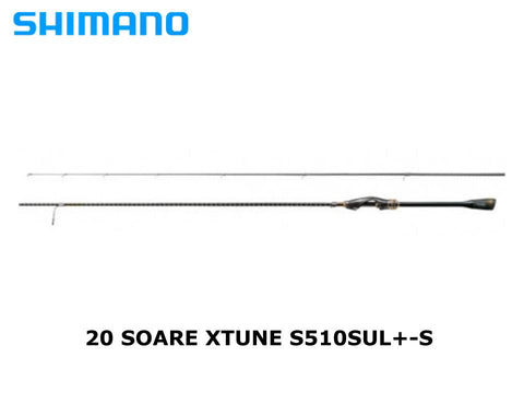 Pre-Order Shimano 20 Soare Xtune S510SUL+-S