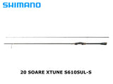 Pre-Order Shimano 20 Soare Xtune S610SUL-S