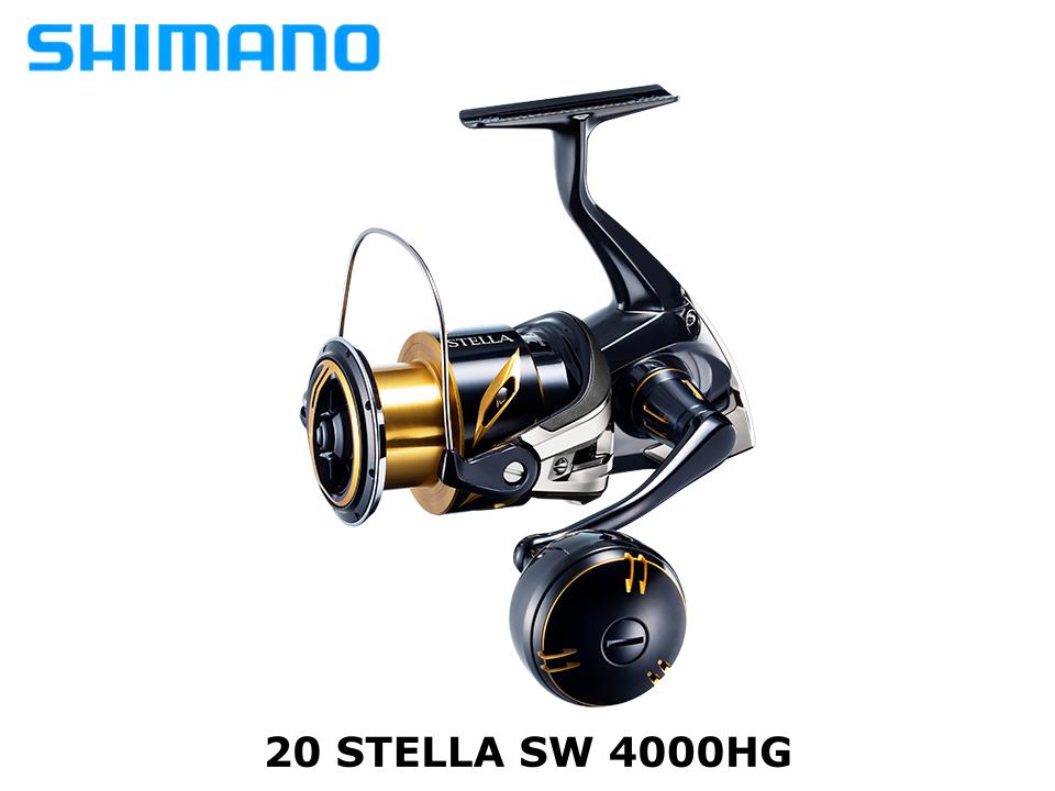 shimano stella 12000 sw Shimano 20 Stella SW 4000HG – JDM TACKLE HEAVEN