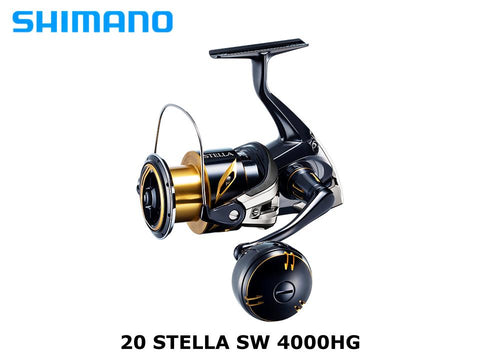 Black SHIMANOS Stella SW18000HG Saltwater Fishing Spinning Reel