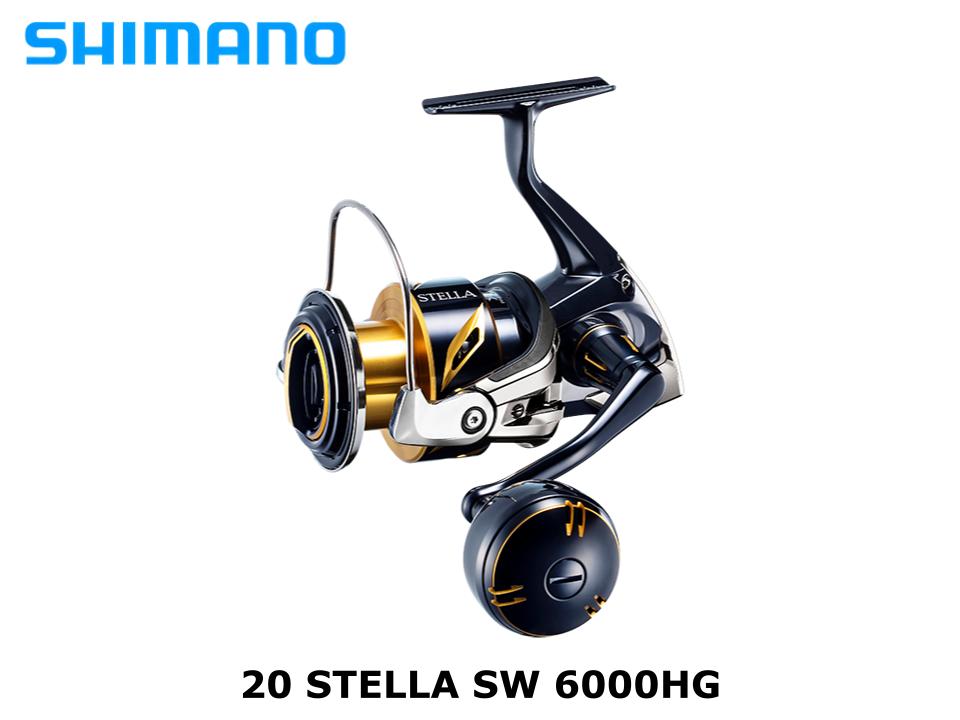 carreto shimano stella 6000 sw hg Shimano 20 Stella SW 6000HG – JDM TACKLE HEAVEN