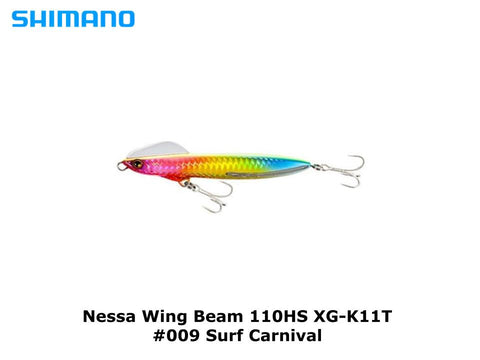 Shimano Nessa Wing Beam 110HS XG-K11T #009 Surf Carnival