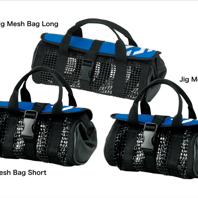 DAIWA Jig Mesh Bag (A) blue 3 size variations saltwater tackle bag