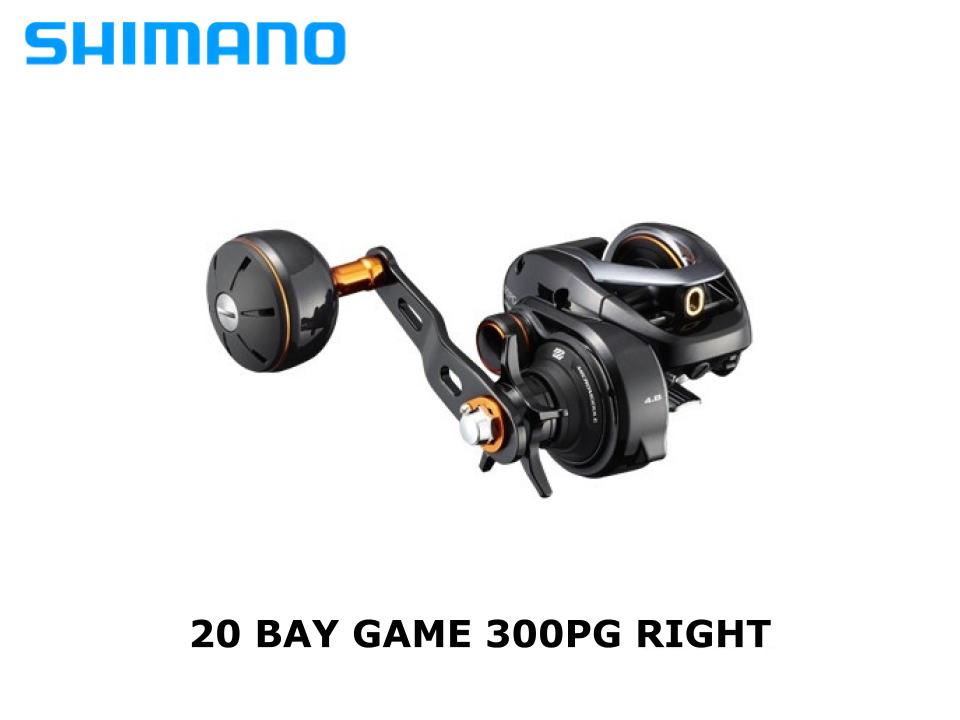 Pre-Order Shimano 20 Bay Game 300PG Right