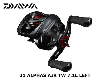 daiwa 16 alphas airs 7.2l left handed fishing reel Bait 20 AIR TW (Right/Left Handle) (2020 Model) The Alphas BF TW throws lures other baitcasters cannot Daiwa ALPHAS AIR 7.2-R Baitcasting
