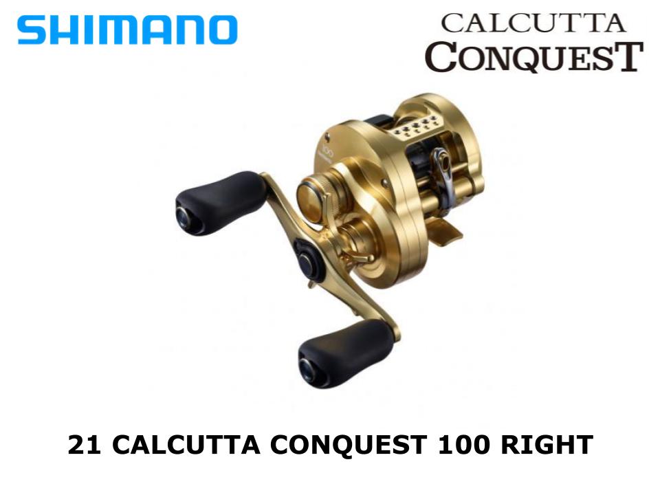 calcutta 100 fishing reel Shimano 21 Calcutta Conquest 100 Right – JDM TACKLE HEAVEN