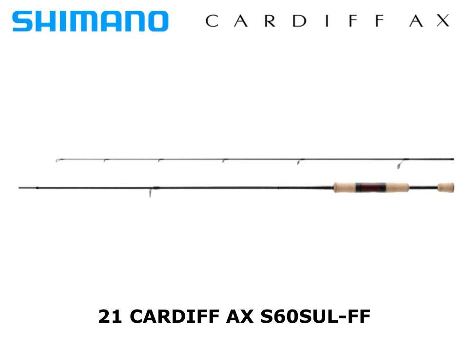 Pre-Order Shimano 21 Cardiff AX S60SUL-FF