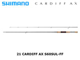 Pre-Order Shimano 21 Cardiff AX S60SUL-FF