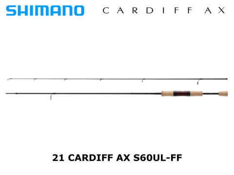 Shimano 21 Cardiff AX S60UL-FF