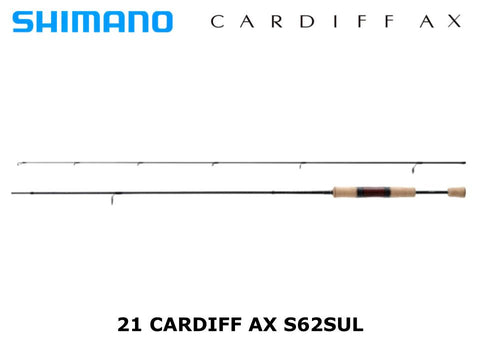 Pre-Order Shimano 21 Cardiff AX S62SUL