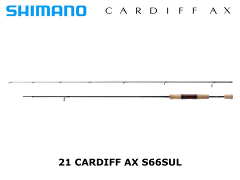 Pre-Order Shimano 21 Cardiff AX S66SUL