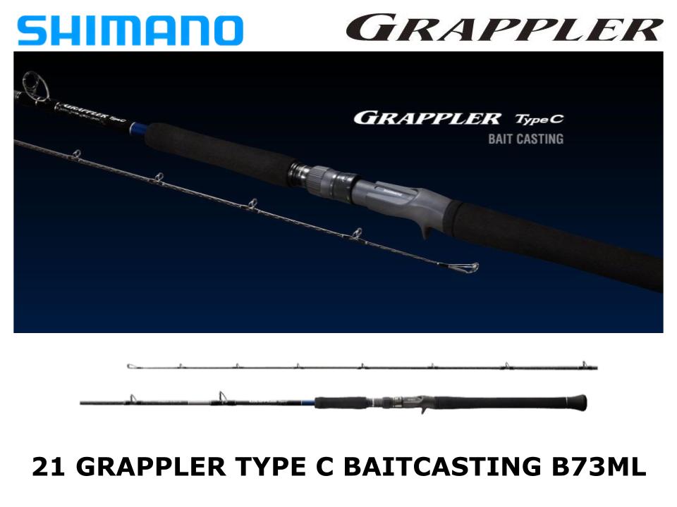 Shimano 21 Grappler Type C Baitcasting B73ML – JDM TACKLE HEAVEN