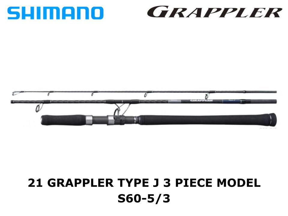 Pre-Order Shimano 21 Grappler Type J 3 Piece Model S60-5/3