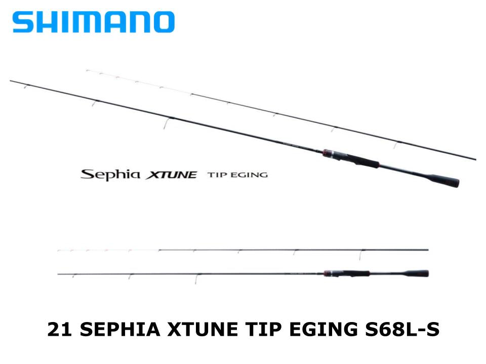 Pre-Order Shimano 21 Sephia Xtune Tip Eging S68L-S