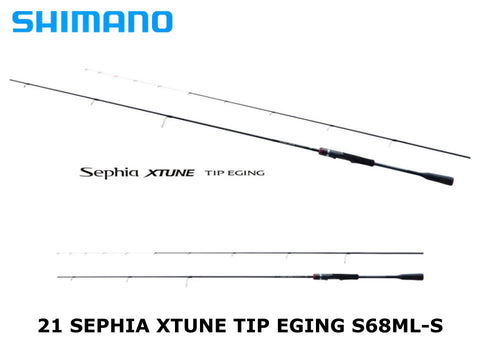 Shimano 21 Sephia Xtune Tip Eging S68ML-S
