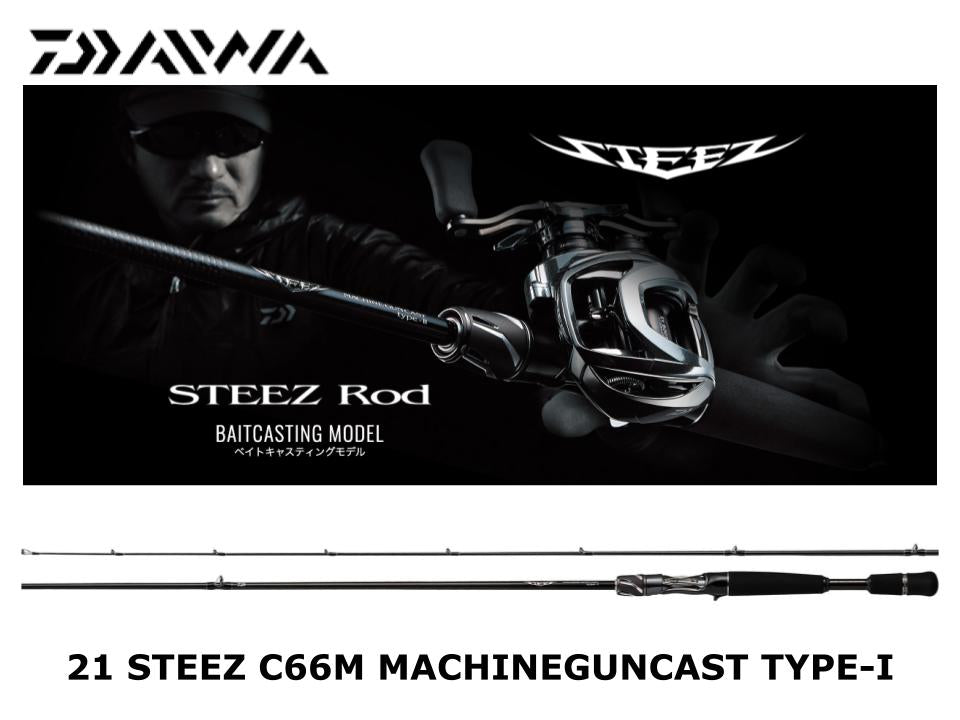 Daiwa 21 Steez Casting C66M MACHINEGUNCAST TYPE-I