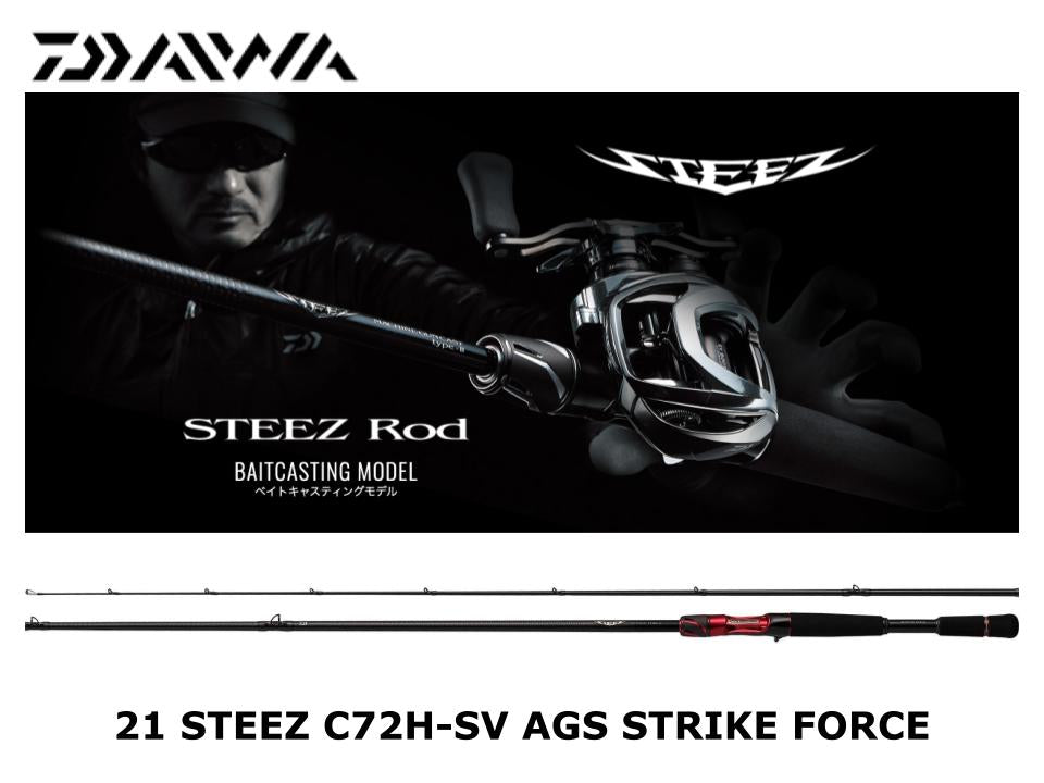 Daiwa 21 Steez Casting C72H-SV AGS STRIKE FORCE