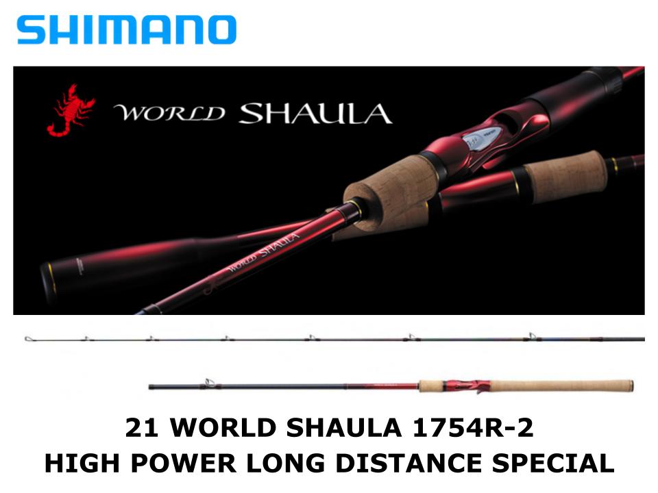 Pre-Order Shimano 21 World Shaula Baitcasting 1754R-2