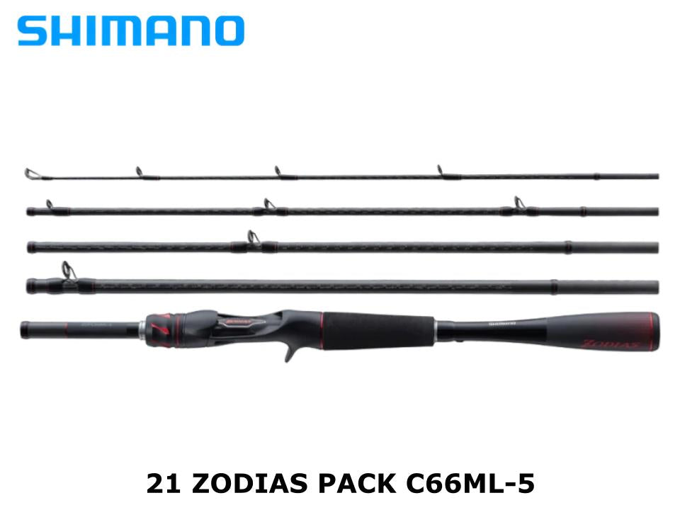 Shimano 21 Zodias Pack Baitcasting C66ML-5