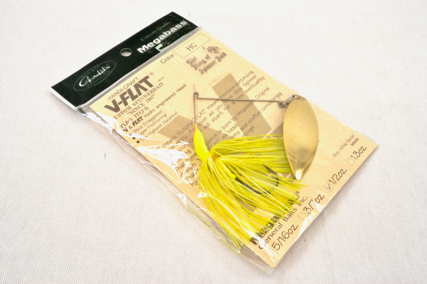 Megabass V-FLAT 1/2oz #HC