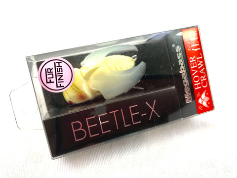 Used Megabass Beetle X Hover Craw 41.5mm 1/4oz #10 FF Glow Shirohitori